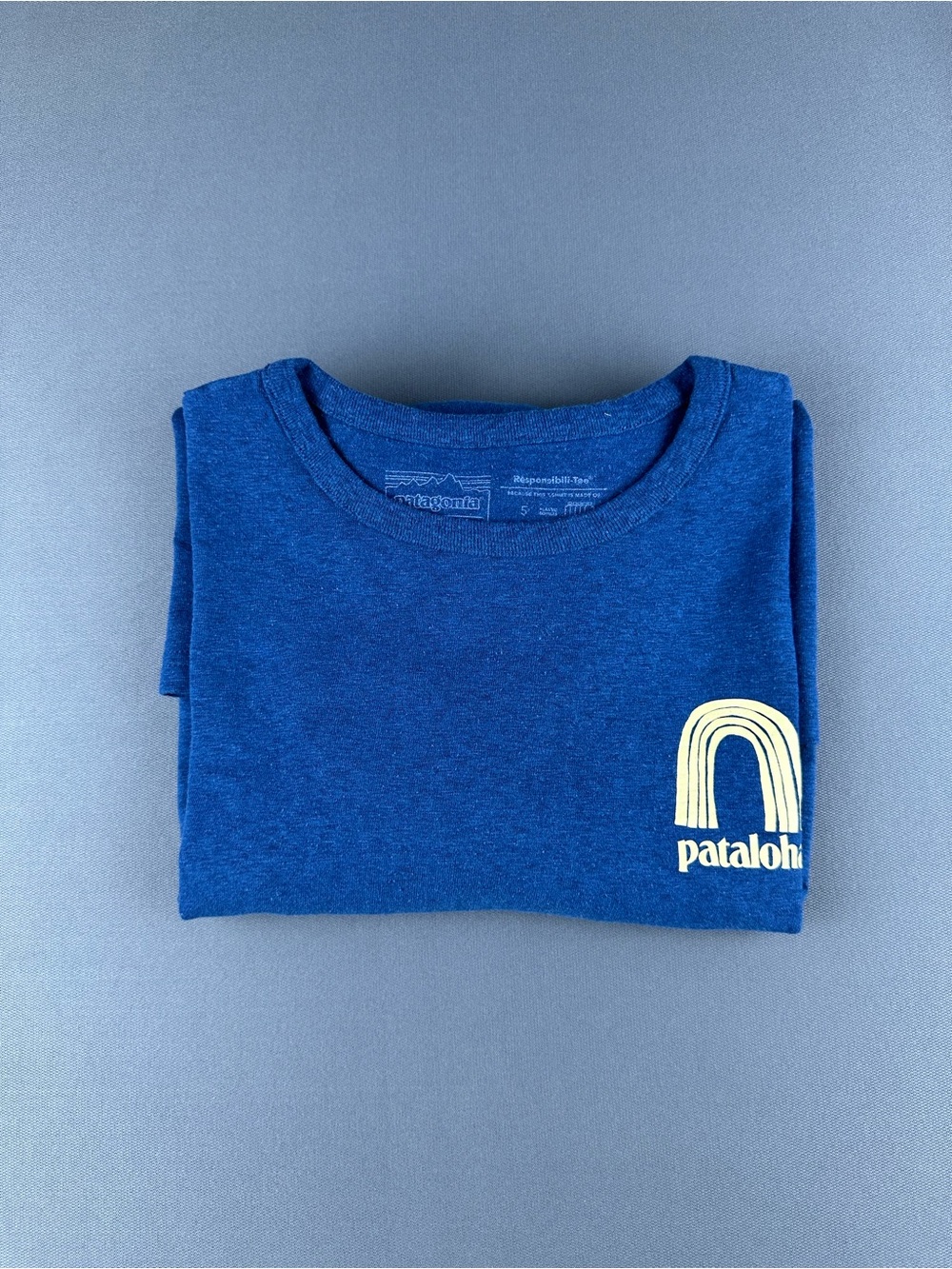 Patagonia Pataloha Hawaii Exclusive "United with Aloha" Long Sleeve Shirt Blue